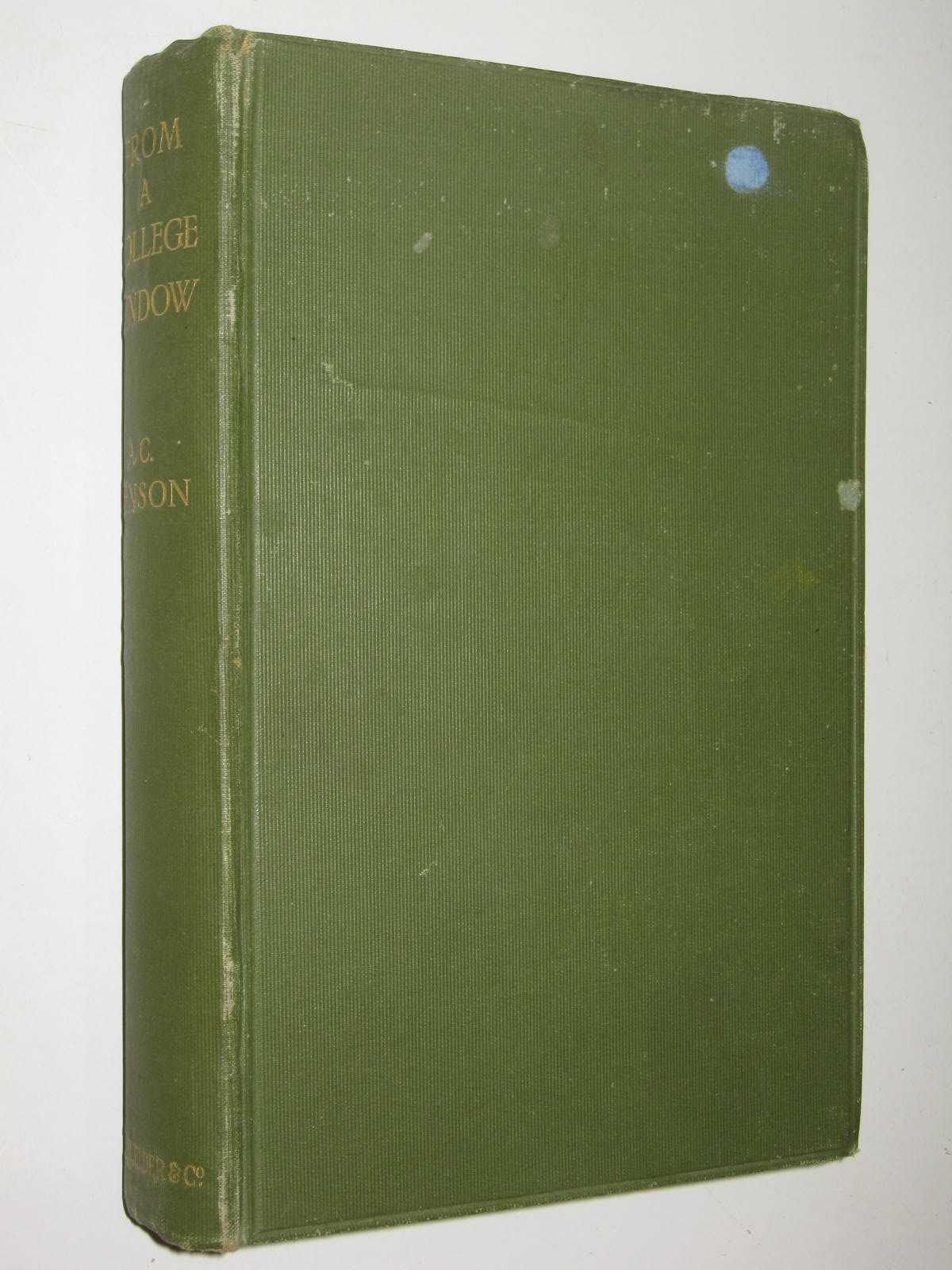 From a College Window