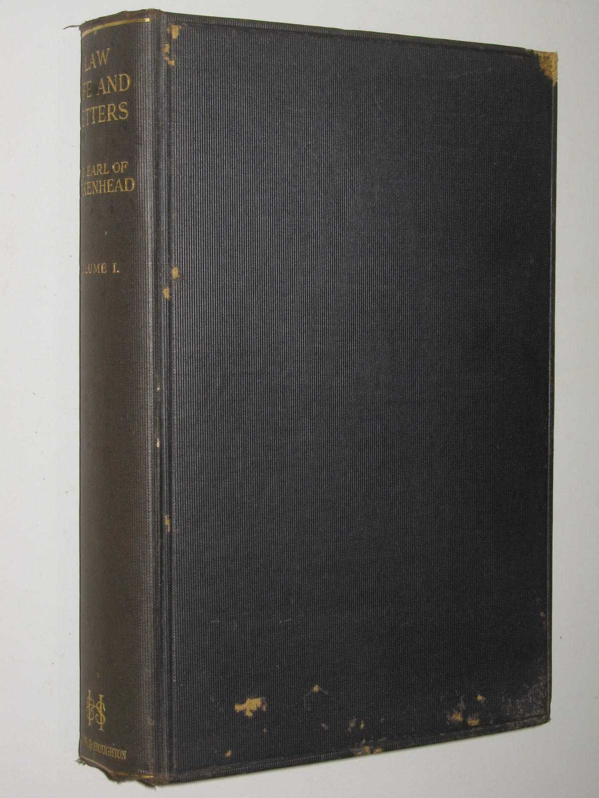 Law Life and Letters Volume 1