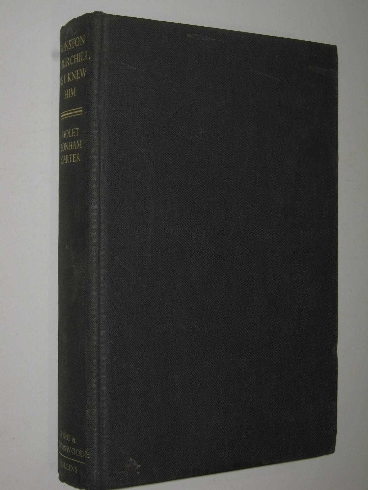 Winston Churchill As I Knew Him