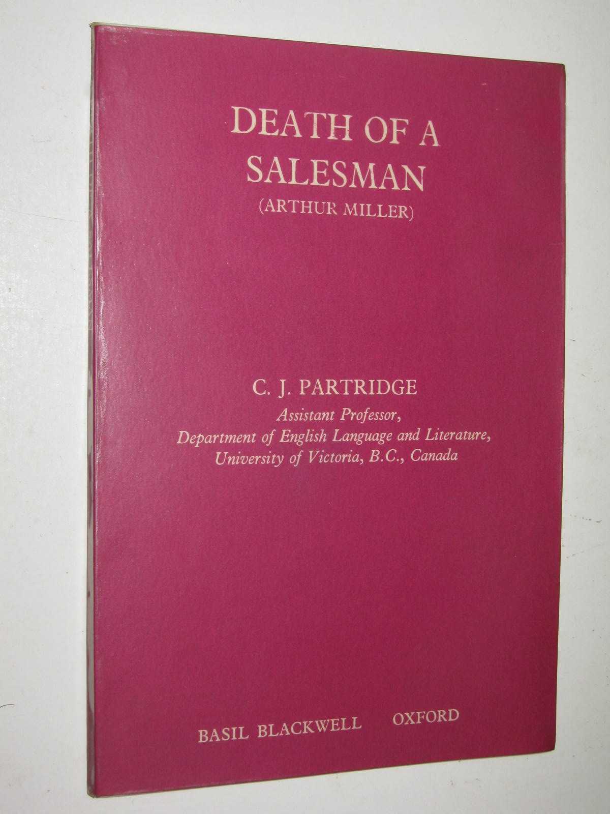 Brodie's Notes on Arthur Miller's Death of a Salesman