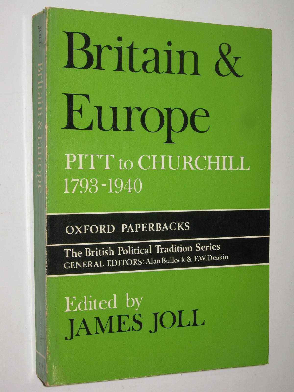 Britain and Europe: Pitt to Churchill, 1793-1940
