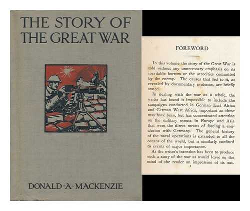 MACKENZIE, DONALD ALEXANDER - The Story of the Great War