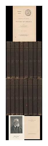 WINSOR, JUSTIN (1831-1897) , ED. - Narrative and Critical History of America - [8 Volumes Complete in 16 Parts]. Contents: V. 1. Aboriginal America. 1889, -- V. 2. Spanish Explorations and Settlements in America from the Fifteenth to the Seventeenth Century. [C1886]......etc.