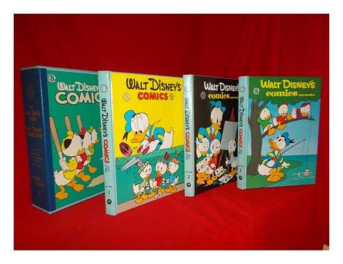 DISNEY, WALT AND BARKS, CARL - The Carl Barks Library of Walt Disney's Donald Duck, 1954-1959 - Walt Disney's Comics and Stories 167-229 (Set 9 of 10 Boxed Sets)  3 Volumes