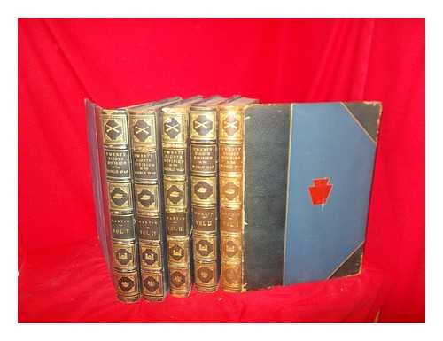 MARTIN, EDWARD (1879-) - The Twenty-Eighth Division, Pennsylvanias Guard in the World War; Forewards by the Commanding Generals. the History of the Keystone or Iron Division in the World War. Also the History and Traditions of the Pennsylvania National Guard [5 Vols. Complete]..