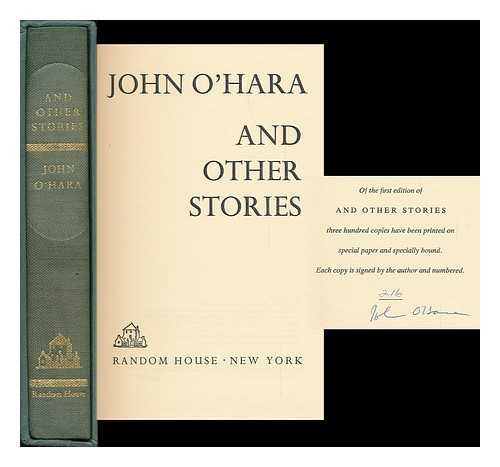 O'HARA, JOHN - And Other Stories / John O'Hara