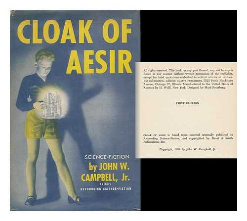 CAMPBELL, JOHN WOOD (1910-1971) - Cloak of Aesir