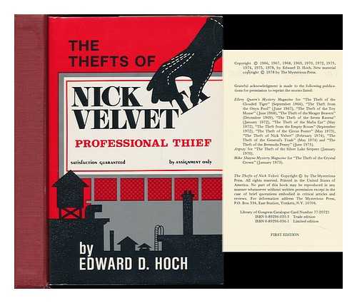 HOCH, EDWARD D. (1930-2008) - The Thefts of Nick Velvet