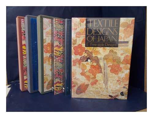 JAPAN TEXTILE COLOR DESIGN CENTER - Textile Designs of Japan / Compiled by the Japan Textile Color Design Center [Complete in Three Volumes]