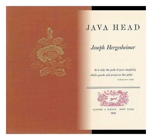 Hergesheimer, Joseph - Java Head