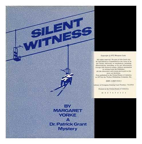 Yorke, Margaret - Silent Witness
