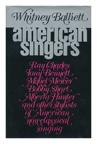 BALLIETT, WHITNEY - American Singers