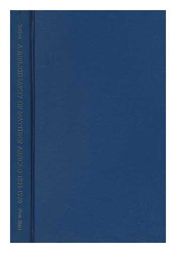 TOLLERS, VINCENT L. (ED. ) - A Bibliography of Matthew Arnold, 1932-1970, Edited by Vincent L. Tollers