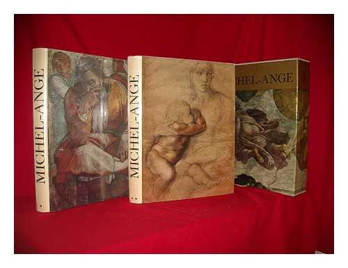 MICHELANGELO BUONARROTI (1475-1564). DE TOLNAY, CHARLES (ET AL. ) - Michel-Ange; L'Artiste - Sa Pensee - L'Ecrivain. Textes De Charles De Tolnay, Umberto Baldini - Complete in 2 volumes