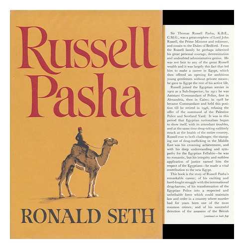 SETH, RONALD (1911-1985) - Russell Pasha / Ronald Seth