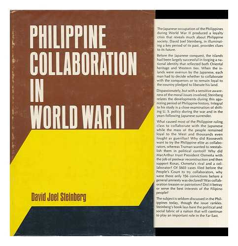 STEINBERG, DAVID JOEL - Philippine Collaboration in World War II