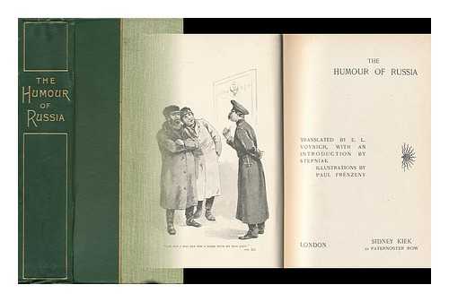 VOYNICH, ETHEL LILLIAN (1864-1960). FRENZENY, PAUL (ILLUS.) - The Humour of Russia