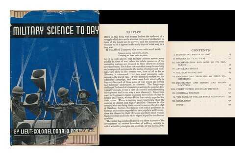 PORTWAY, DONALD - Military Science To-Day, by Donald Portway. Foreword by Major-General J. H. Beith. (Ian Hay)