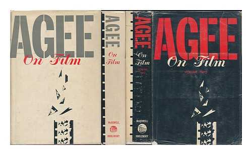 Agee, James (1909-1955) - Agee on film / drawings by Tomi Ungerer [Complete Two Volume Set)