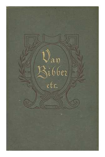 DAVIS, RICHARD HARDING (1864-1916) - Van Bibber, and Others