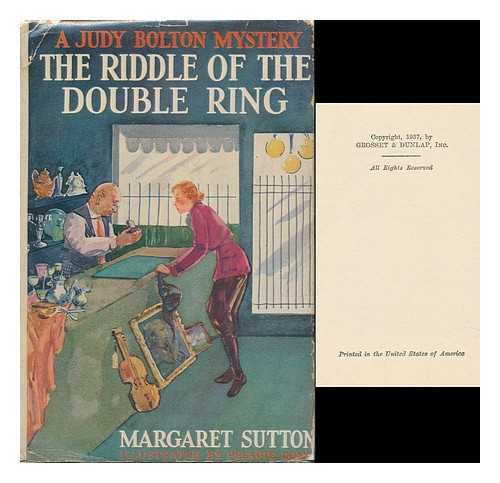 SUTTON, MARGARET, MRS - The Riddle of the Double Ring, by Margaret Sutton