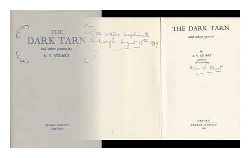 STUART, A. V. - The Dark Tarn And Other Poems