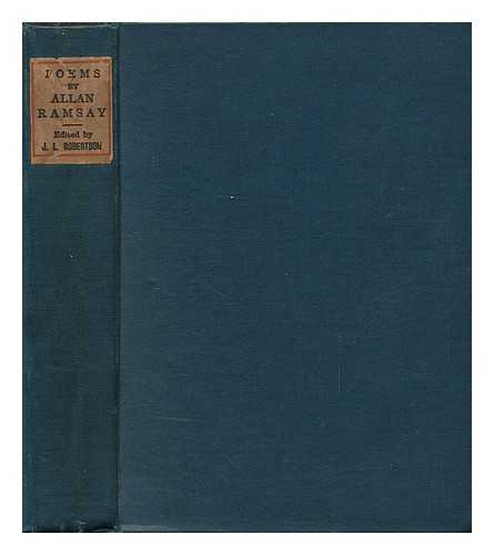 RAMSAY, ALLAN (1686-1758) - Poems, by Allan Ramsay