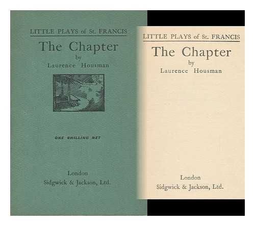 HOUSMAN, LAURENCE (1865-1959) - The chapter