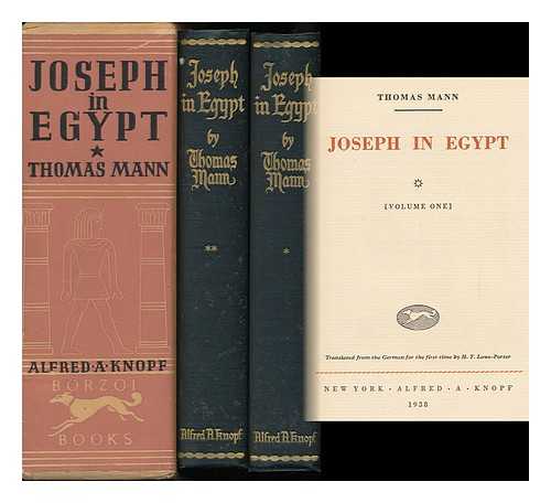 MANN, THOMAS (1875-1955) - Joseph in Egypt ... Thomas Mann - Volumes One & Two