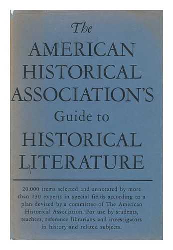 HOWE, GEORGE FREDERICK - The American Historical Association's Guide to Historical Literature