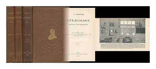 POZZI, SAMUEL JEAN (1846-) - Treatise on Gyncology, Medical and Surgical