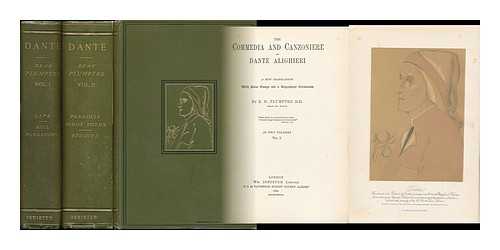 DANTE ALIGHIERI (1265-1321). E. H. PLUMPTRE - The Commedia and Canzoniere of Dante Alighieri / a New Translation, with Notes, Essays, and a Biographical Introduction by E. H. Plumptre [Complete in Two Volumes]