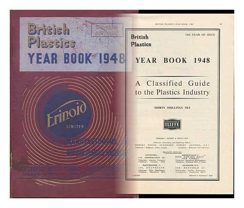 BRITISH PLASTICS - British Plastics - Year Book 1948 (18th Year of Issue)