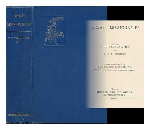 CREEGAN, CHARLES C. - Great Missionaries