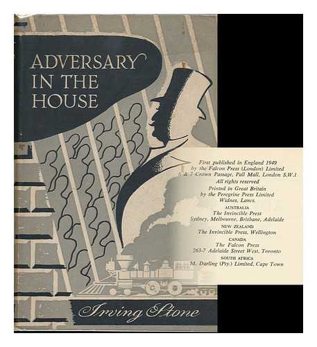 STONE, IRVING (1903-1989) - Adversary in the House