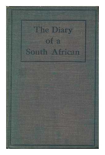 STEYN, MARTHINUS M. (B. 1847) - The Diary of a South African