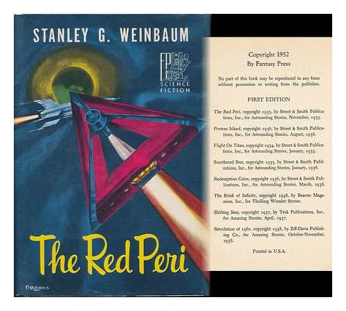 WEINBAUM, STANLEY GRAUMAN (1902-1935) - The Red Peri