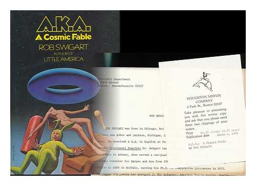 SWIGART, ROB - A. K. A. /a Cosmic Fable / Rob Swigart