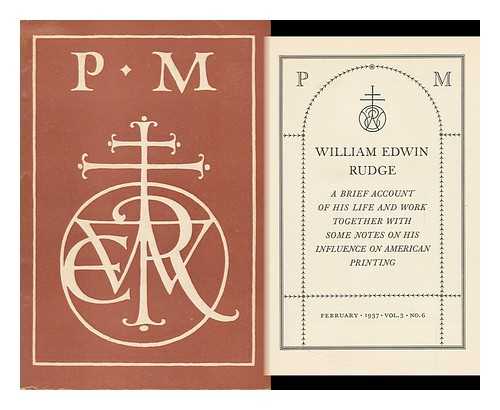 LESLIE, ROBERT L. AND SEITLIN, PERCY (EDS. ) - PM, Vol. III. No. 6, February, 1937 - an Intimate Journal for Advertising Production Managers ...