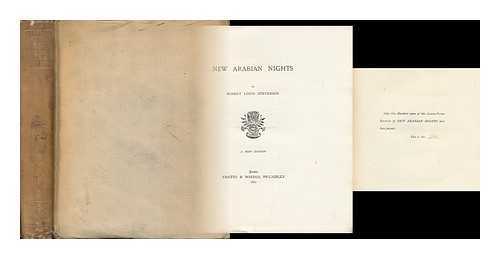 STEVENSON, ROBERT LOUIS (1850-1894) - New Arabian Nights