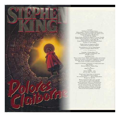 KING, STEPHEN - Dolores Claiborne / Stephen King