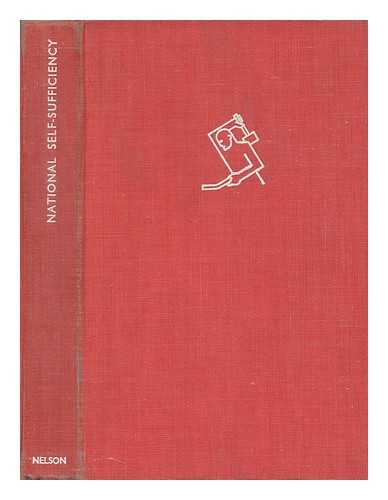 ASHER, PERCY H. - National Self-Sufficiency, by P. H. Asher