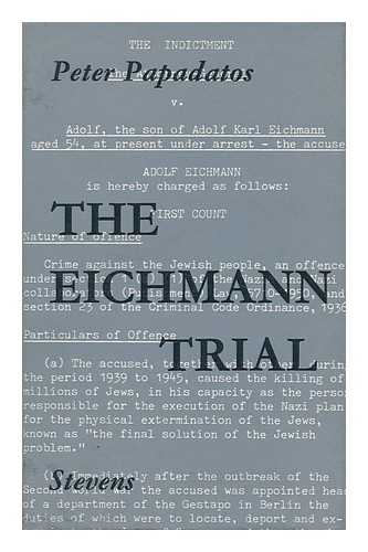 PAPADATOS, PETROS A. - The Eichmann Trial