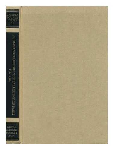 ALLMAND, C. T. C. A. J. ARMSTRONG (EDS.) - English Suits before the Parlement of Paris, 1420-1436 / Edited for the Royal Historical Society by C. T. Allmand and C. A. J. Armstrong