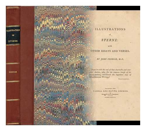 FERRIAR, JOHN (1761-1815) - Illustrations of Sterne: with Other Essays and Verses
