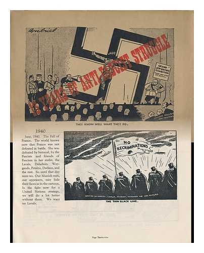 DAILY WORKER, LONDON - 13 Years of Anti-Fascist Struggle. Foreword by William Rust, Editor, the Daily Worker