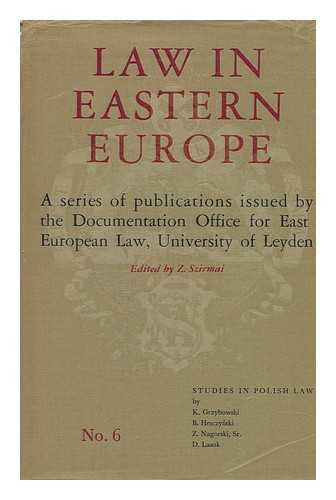 GRZYBOWSKI, KAZIMIERZ [ET AL] - Studies in Polish Law / K. Grzybowski...[Et Al. ]