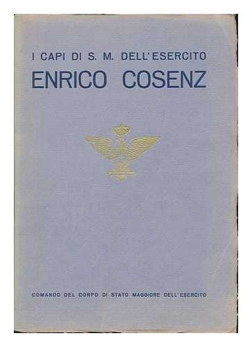 CORPO DI STATO MAGGIORE DELL'ESERCITO - Enrico Cosenz