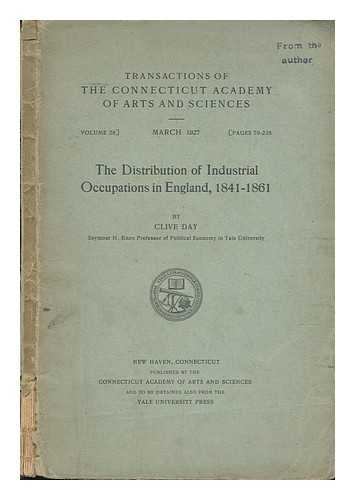 DAY, CLIVE (1871-) - The Distribution of Industrial Occupations in England, 1841-1861