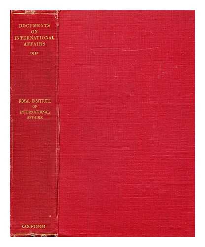 FOLLIOT, DENISE - Documents on International Affairs 1951